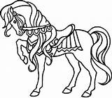 Coloring Horse Pages Kids Horses Coloriage Sheets Color Para Printable sketch template