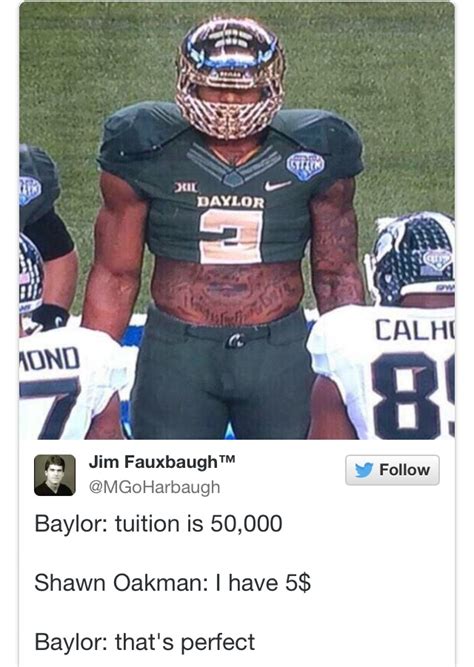 Baylors Shawn Oakman Memes Are Blowing Up The Internet Daily Snark
