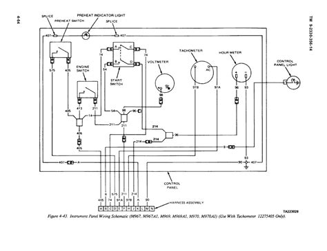 figure   instrument panel wiring schematic  ma  ma   ma