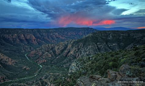 arizona panorama sycamore canyon