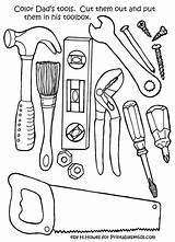 Tools Construction Coloring Pages Printable Getcolorings sketch template