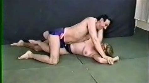 Topless Mixed Wrestling Wife Vs Ex Husband Recompressed For Quality