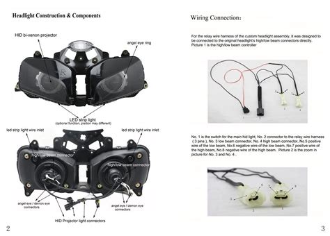 honda fi headlight wiring diagram