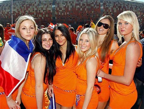 Dutch Fans Dutch Women Soccer Fans Women