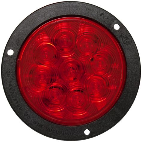 lumenx led   stop turn tail light flange mount poly pack peterson manufacturing