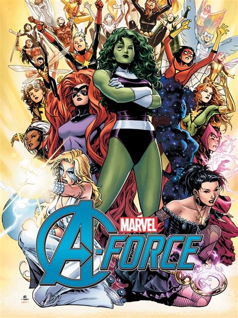 Marvel Comics Is Unveiling A New Group Of Female Avengers And They Ve