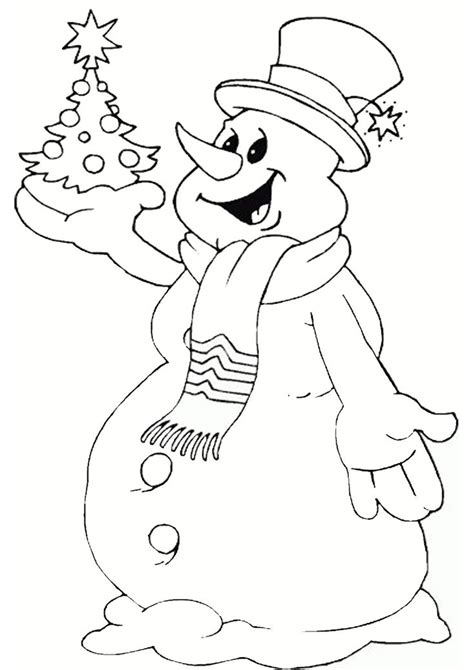 printable snowman coloring pages snowman coloring pages