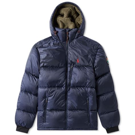 polo ralph lauren hooded  jacket newport navy