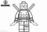 Deadpool Lego Coloring Pages Spiderman Print Printable Kids Batman Colouring Color Infinity Adults Drawing Coloriage Divyajanani sketch template