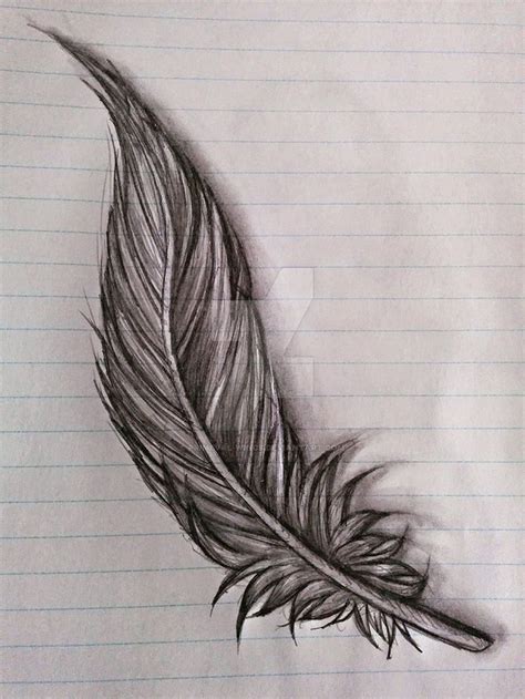 Pin By Marlayna Dz On Tattoo Feather Sketch Feather Tattoos Feather