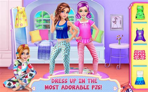 girls pj party spa fun apk  role playing android game