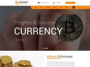 currency exchange  website template  css templates  css
