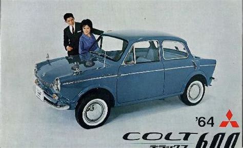 japanese bubble car mitsubishi colt   classiccar  classic car brochures pics ads