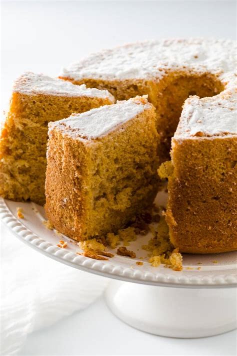 pumpkin chiffon cake light  tender chiffon cake recipe
