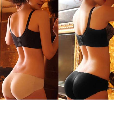 new women buttock padded underwear bum butt lift enhancer