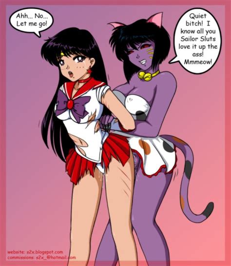 Sailor Mars Lesbian Domination Sailor Scouts Hentai Pics