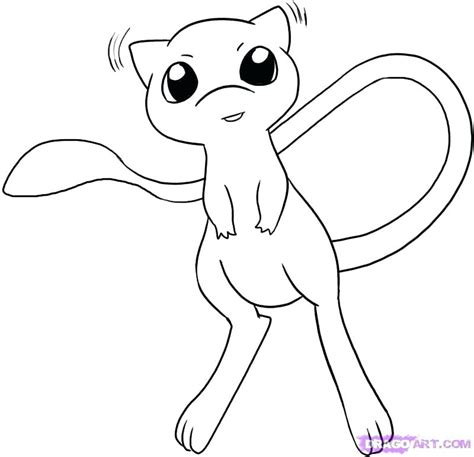 pokemon mew coloring pages  getcoloringscom  printable