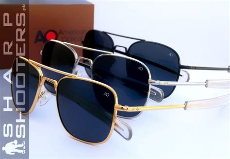 American Optical Aviator Sunglasses Sharp Shooters Pk