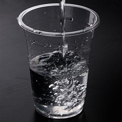 100pcs Disposable Plastic Water Cup Glass Plastic Mug Tea Coffee
