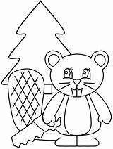 Coloring Beaver Pages Animals Color Animated Cartoon Cute Coloringpages1001 Beavers Printable Books Advertisement Popular Gifs Kids sketch template