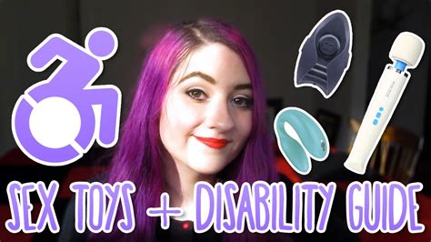 sex toys and disability guide youtube