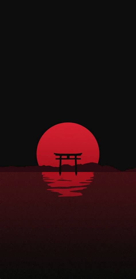 Red Japanese Aesthetic Wallpapers Wallpaper Cave