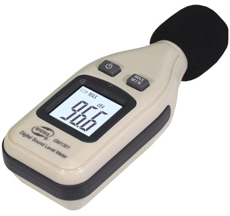 digital sound pressure level decibel noise meter tester measurement
