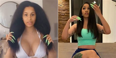 Cardi B Reveals Her Homemade Natural Hair Mask That S