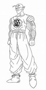 Piccolo sketch template