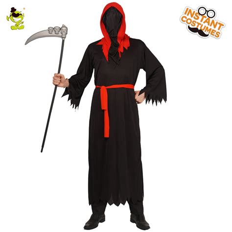 Adult Man Halloween Party Death Messenger Roleplay