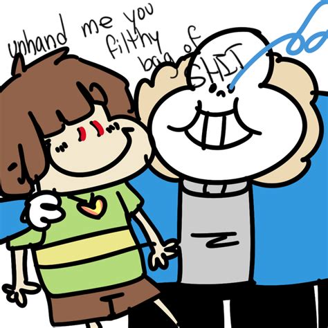 Chara Doesnt Like Sans Undertale Know Your Meme