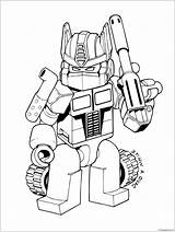 Lego Coloring Pages Transformers Colouring Printable Boys Color Kids sketch template