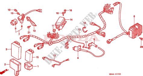 honda fourtrax  wiring diagram