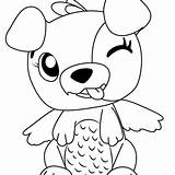 Hatchimals Draggle sketch template