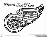 Coloring Detroit Pages Wings Red Hockey Logo Tigers Lions Tundra Toyota Colouring Piston Vector Nhl Pistons Printable Sheets Drawing Print sketch template