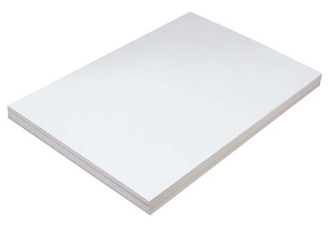 medium weight tagboard white  sheets pacon creative products