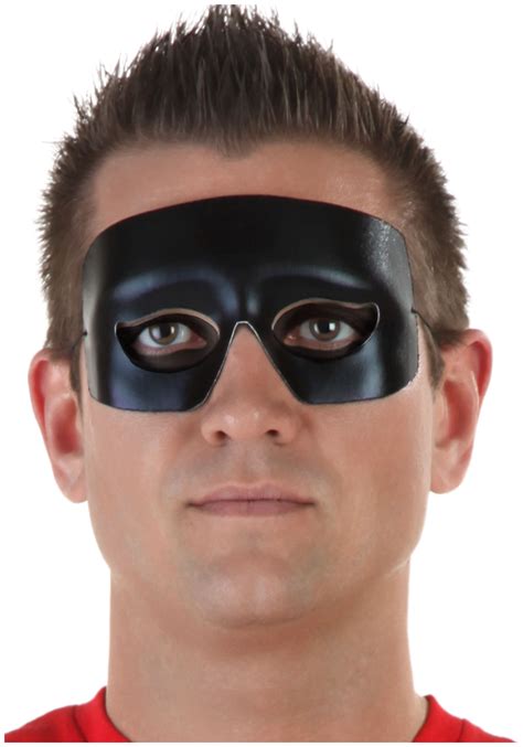 adult hero  villain black eye mask