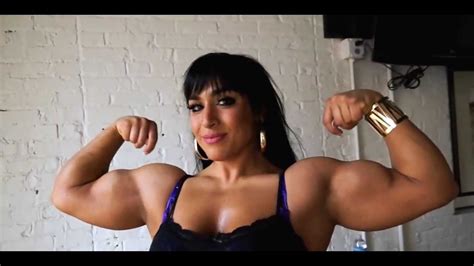 Milfs flexing muscles