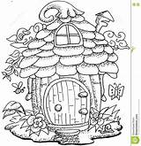 Coloring Pages Fairy House Save Book Printable sketch template