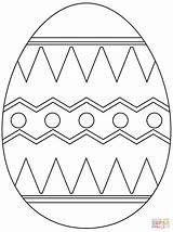 Easter Egg Coloring Pages Printable Pattern Abstract Color Decorative Kids Supercoloring Patterns Drawing Print Book Puzzle Simple Worksheets Drawn Crafts sketch template