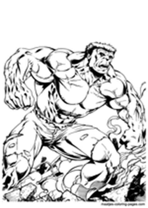 hulk coloring pages overview