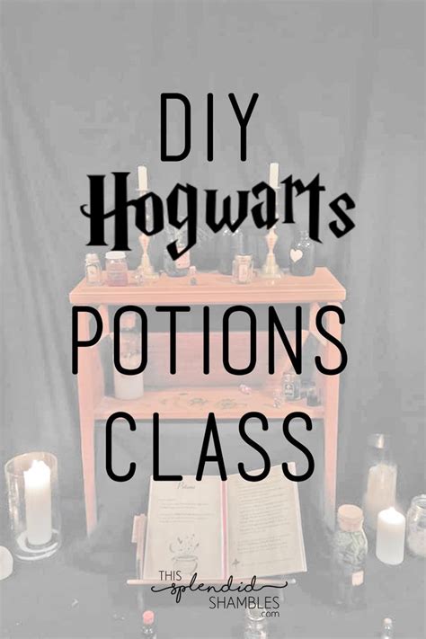 The Ultimate Hogwarts Dinner Event How To Create Potions Class