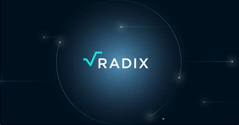 radix  coolest  happening  crypto     rusnac hackernooncom medium