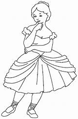 Coloring Pages Ballet Ballerina Sports Color Dancers Danseuses Dancing Kids Printable Dance Sheets sketch template