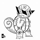 Squirtle Coloring Pages Pokemon Cool Squad Printable Drawing Color Pokeman Getcolorings Print Kids Getdrawings Choose Board sketch template