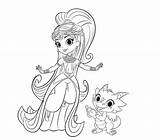Shine Shimmer Coloring Pages Nazboo Rocks Printable Color Mermaid sketch template