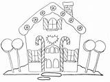 Lebkuchenhaus Weihnachten Ausmalen Malvorlagen Weihnachtsmalvorlagen sketch template