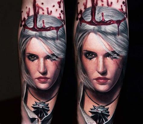 Ciri Tattoo By Alexander Kolbasov Tattoo Images Tattoo Photos
