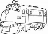 Chuggington Coloring Pages Popular Train sketch template