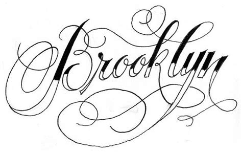 brooklyn lettering typography photo sharing